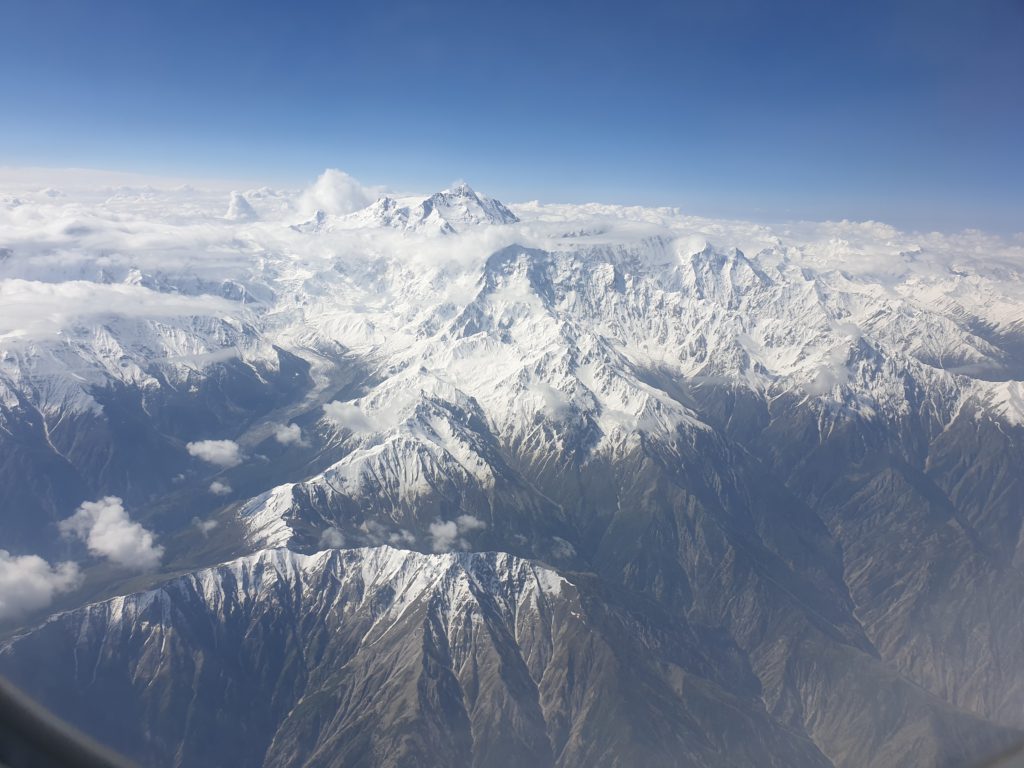 Nanga Parbat from the air